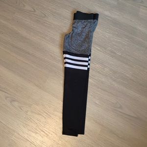 Bombshell thigh high workout leggings